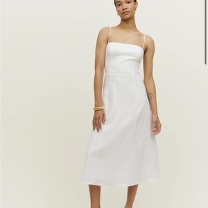 Reformation Christen Linen Dress